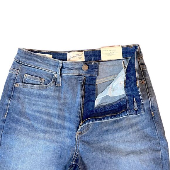 Universal Thread High Rise Skinny Denim Jeans With Patch, Size 4/27R, NWT - Picture 5 of 10